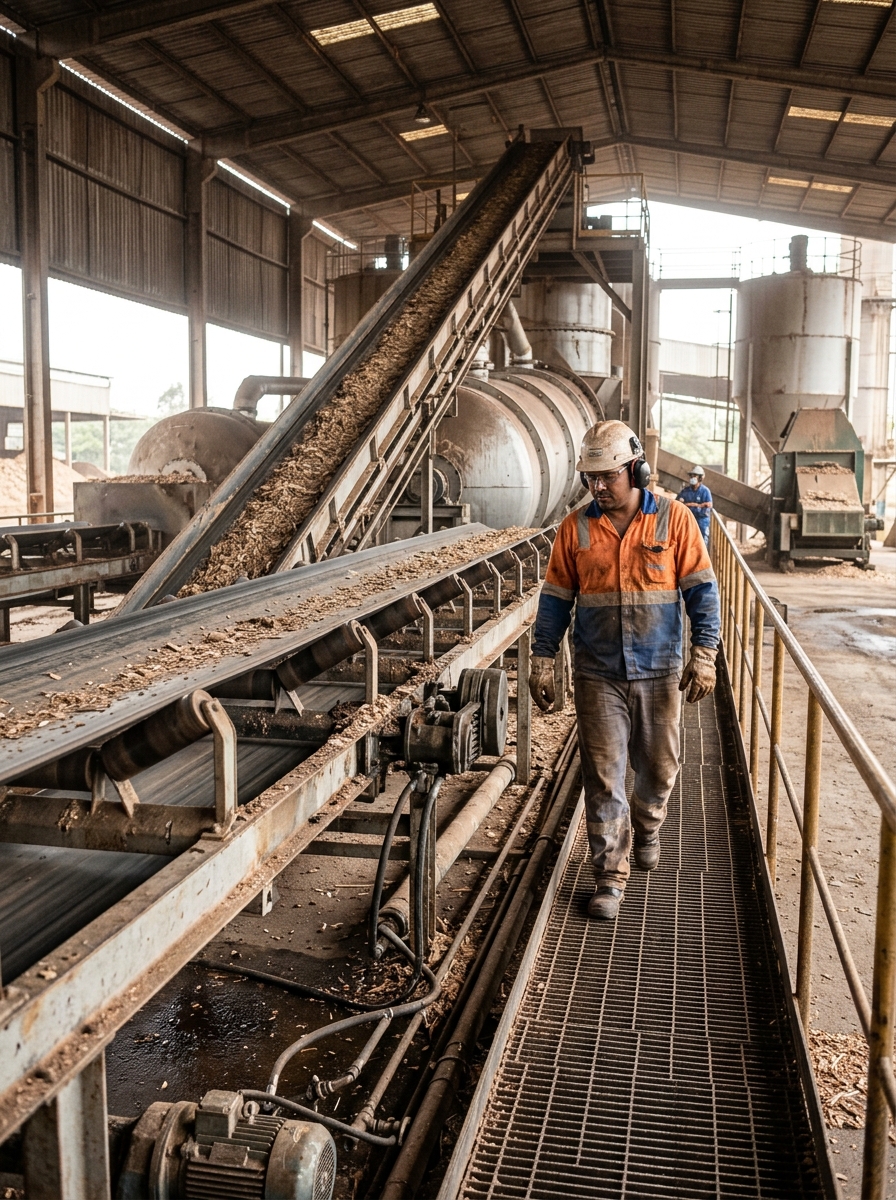 Planta de celulosa y producción continua